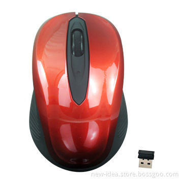 2.4GHz RF Mouse with Perfect Shape, Customized Colors Welcomeda